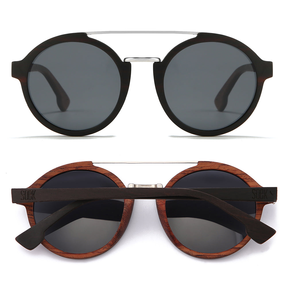LENNOX Maple l Rosewood l Polarised - Soek Fashion Eyewear Australia