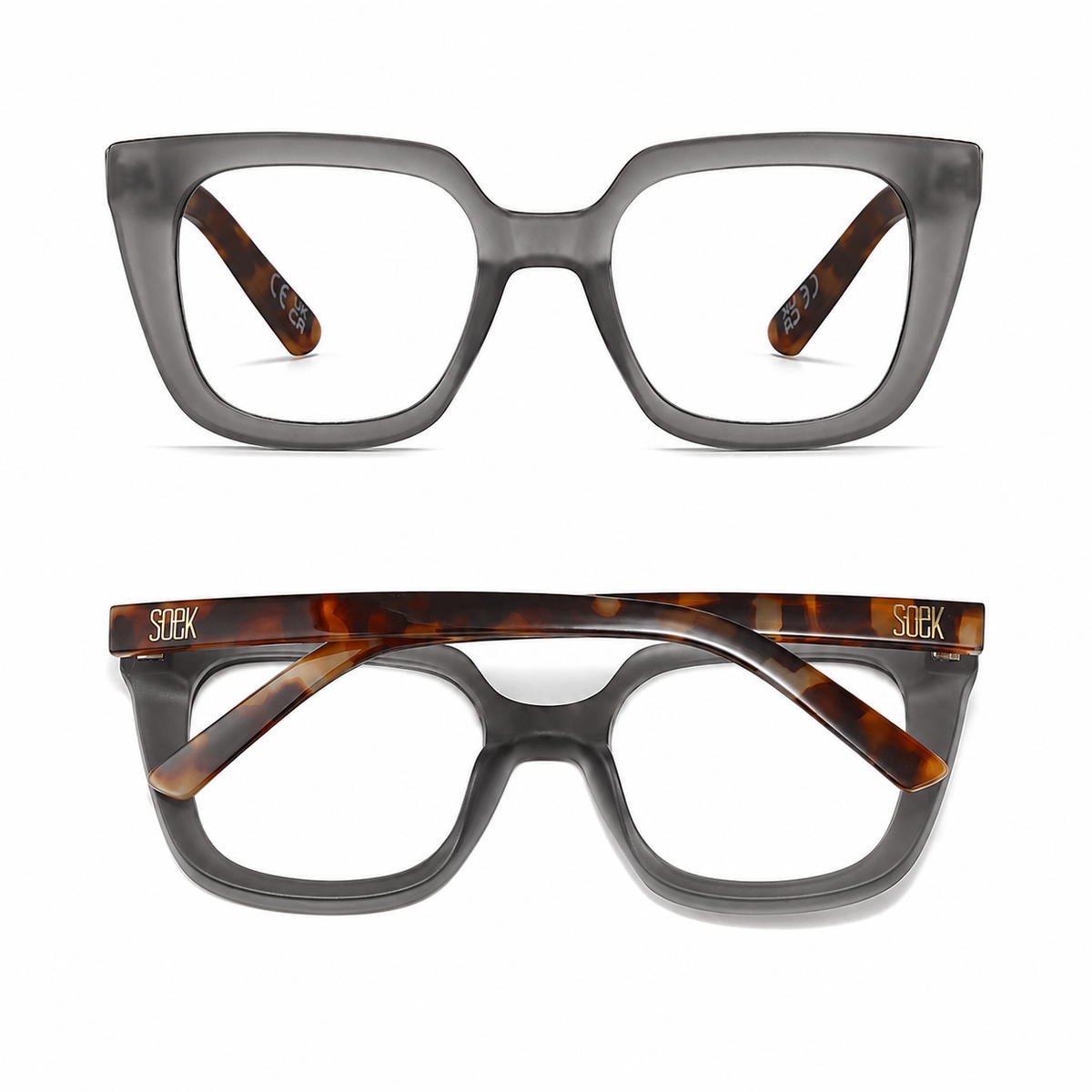 Prescription Frame l SOLUNA SMOKE - Soek Fashion Eyewear Australia