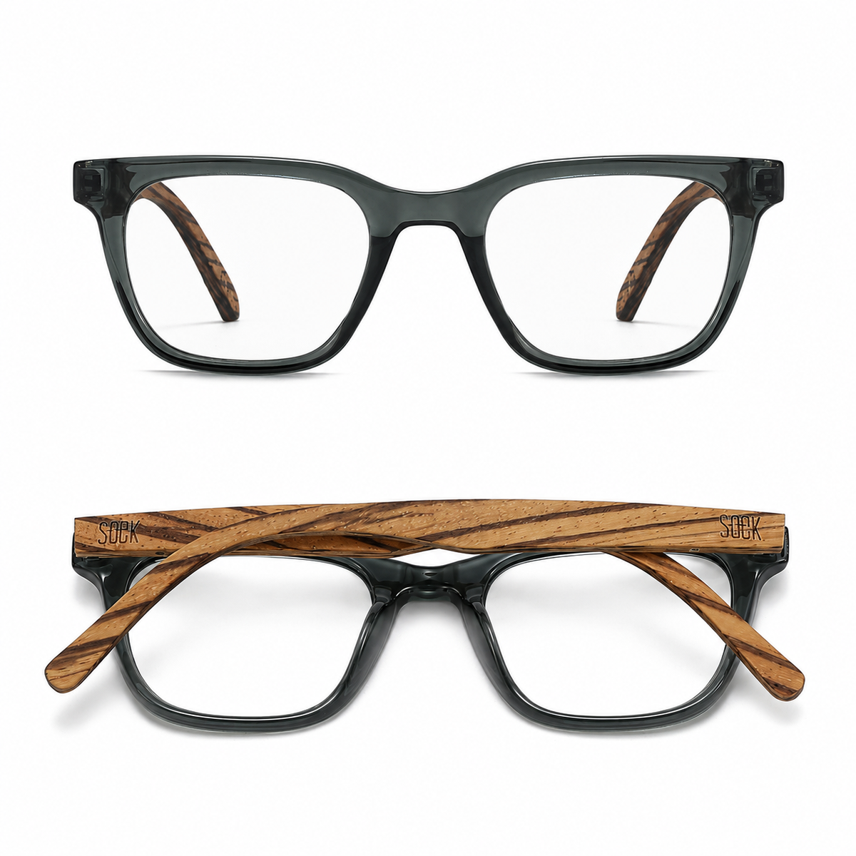 Prescription Glasses l Koda SMOKE - Soek Fashion Eyewear Australia
