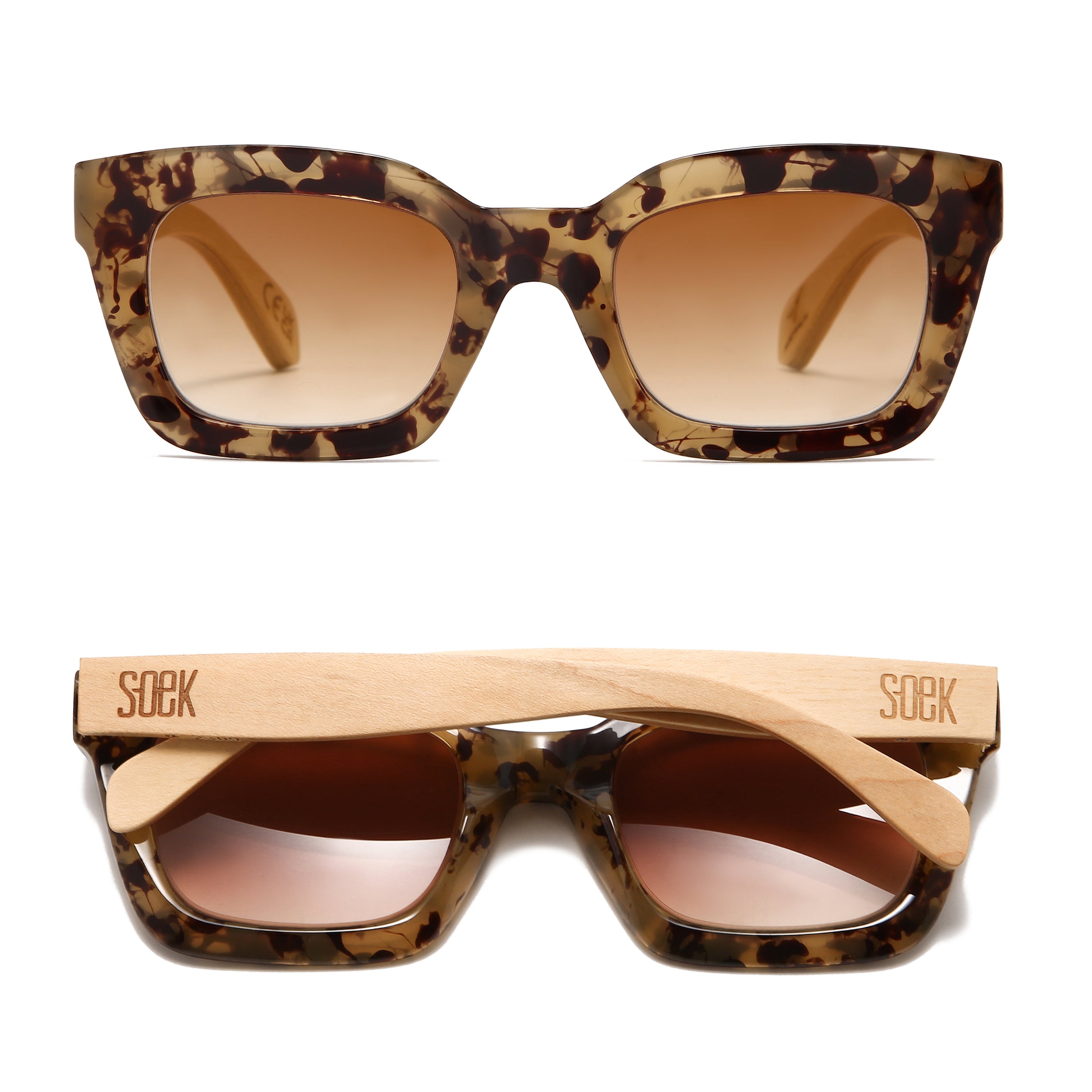 SOEK Blue Light Blocking Magnifying Reader - Lila Grace Ivory Tortoise