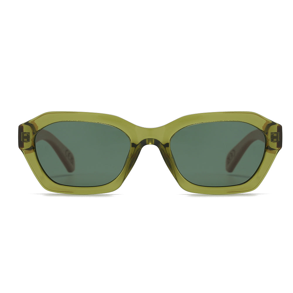 STRAY Moss l Sunglasses l Khaki Lens l White Maple Arms - Soek Fashion Eyewear Australia