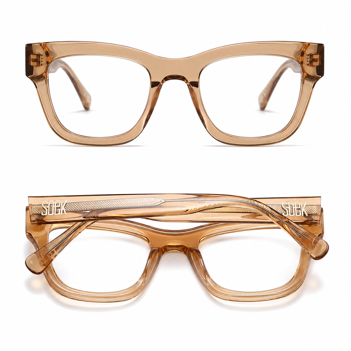 Plant Based Prescription Glasses l COLLIDE DUSK - Soek Fashion Eyewear Australia