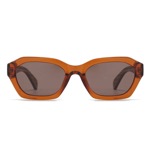 STRAY Coffee Bean l Sunglasses l Brown Lens l Walnut Wood Arms - Soek Fashion Eyewear Australia