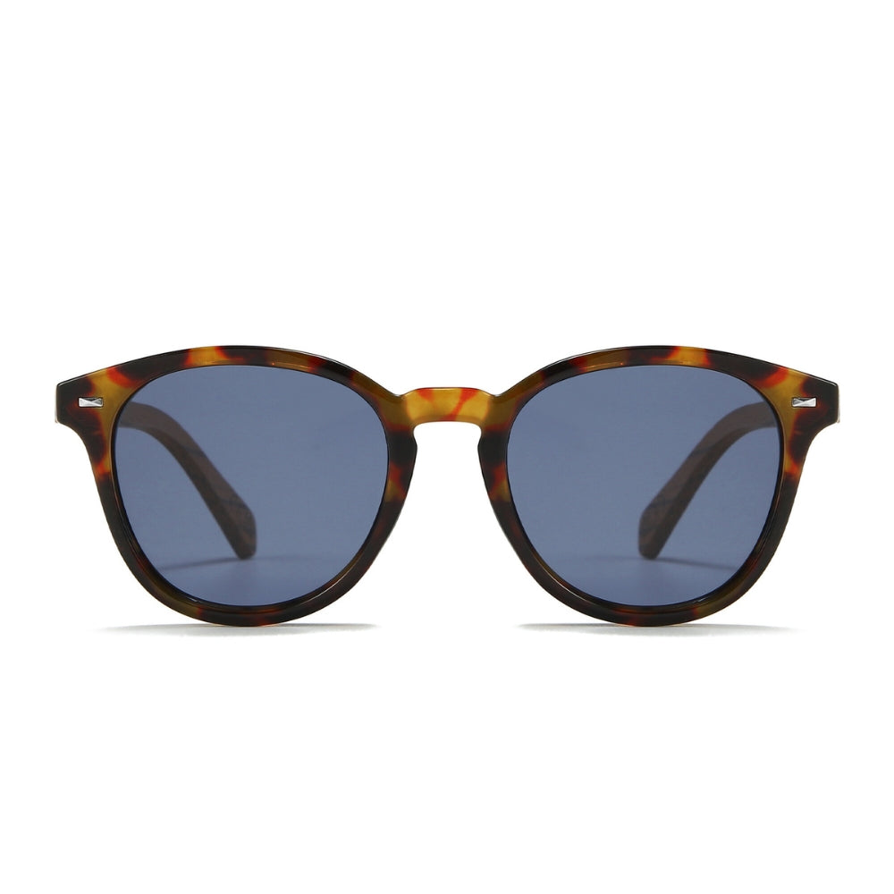 TAINE TORT Blue Lens l Walnut Arms - Soek Fashion Eyewear Australia