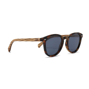 TAINE TORT Blue Lens l Walnut Arms - Soek Fashion Eyewear Australia