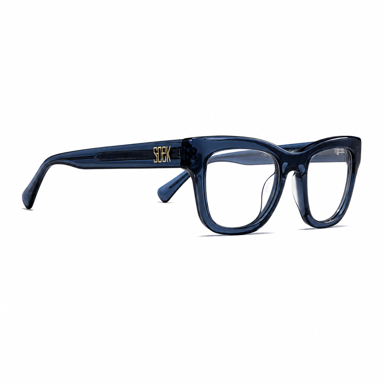 Prescription Frame l COLLIDE COBALT Bio Acetate Dark Blue Frame