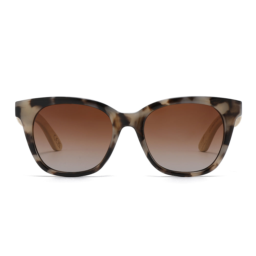 LILA GRACE IVORY TORTOISE l Brown Lens l White Maple Arms - Soek Fashion Eyewear Australia