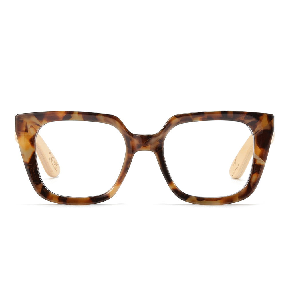 SOLUNA MOCHA TORT l Magnifying Reader - Soek Fashion Eyewear Australia