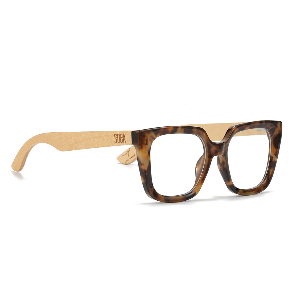 SOLUNA MOCHA TORT l Magnifying Reader - Soek Fashion Eyewear Australia