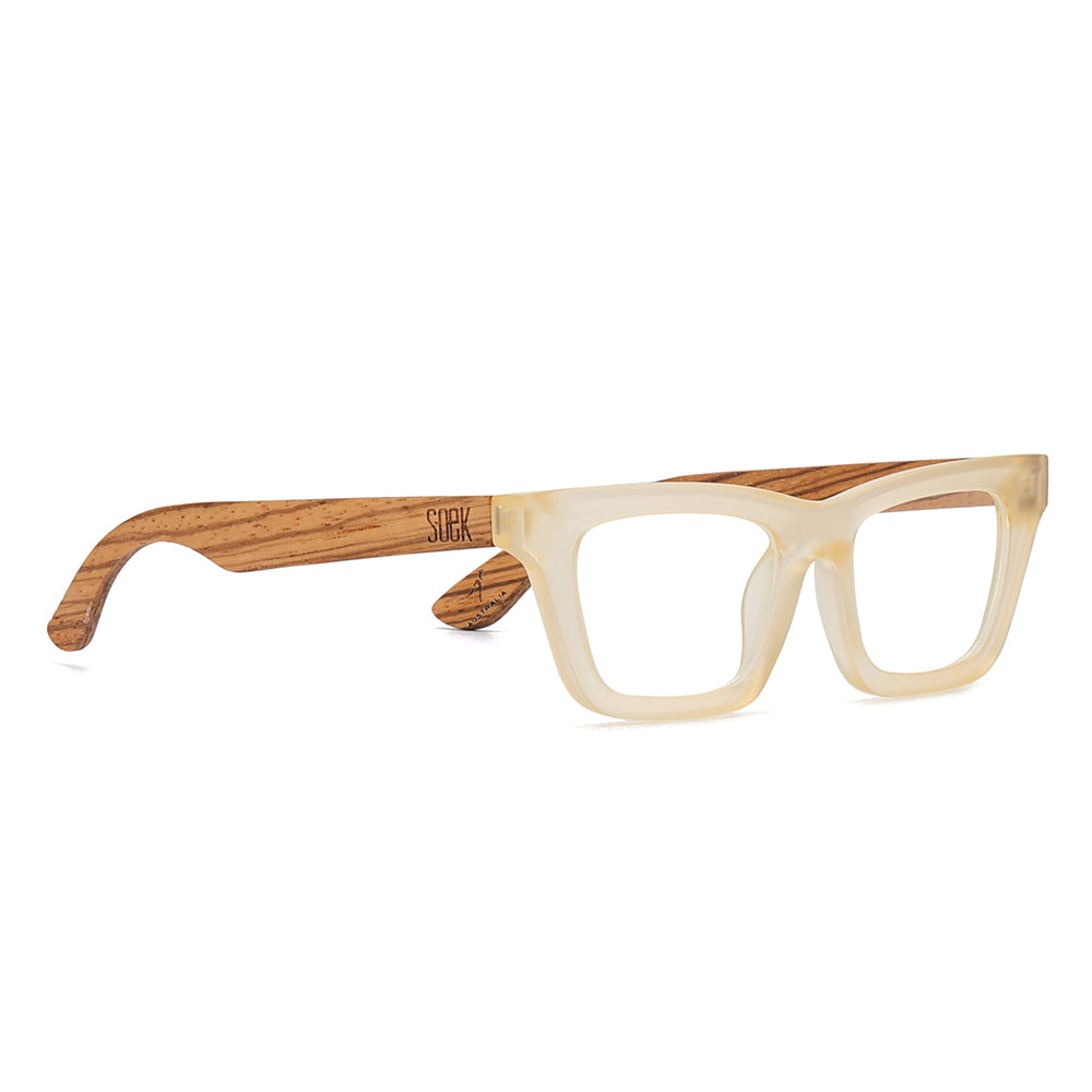 SYDNEY LEMON l Wooden Magnifying Reader - Soek Fashion Eyewear Australia