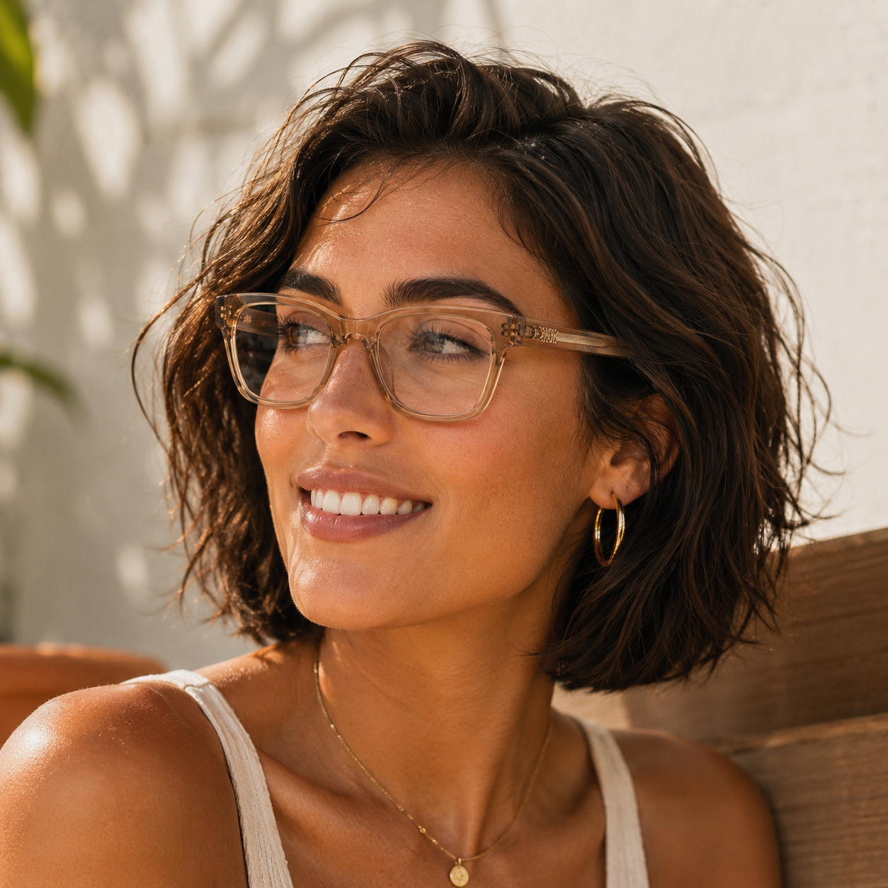 Plant Based Prescription Glasses l COLLIDE DUSK