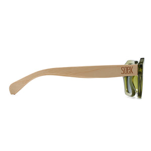 STRAY Moss l Sunglasses l Khaki Lens l White Maple Arms - Soek Fashion Eyewear Australia