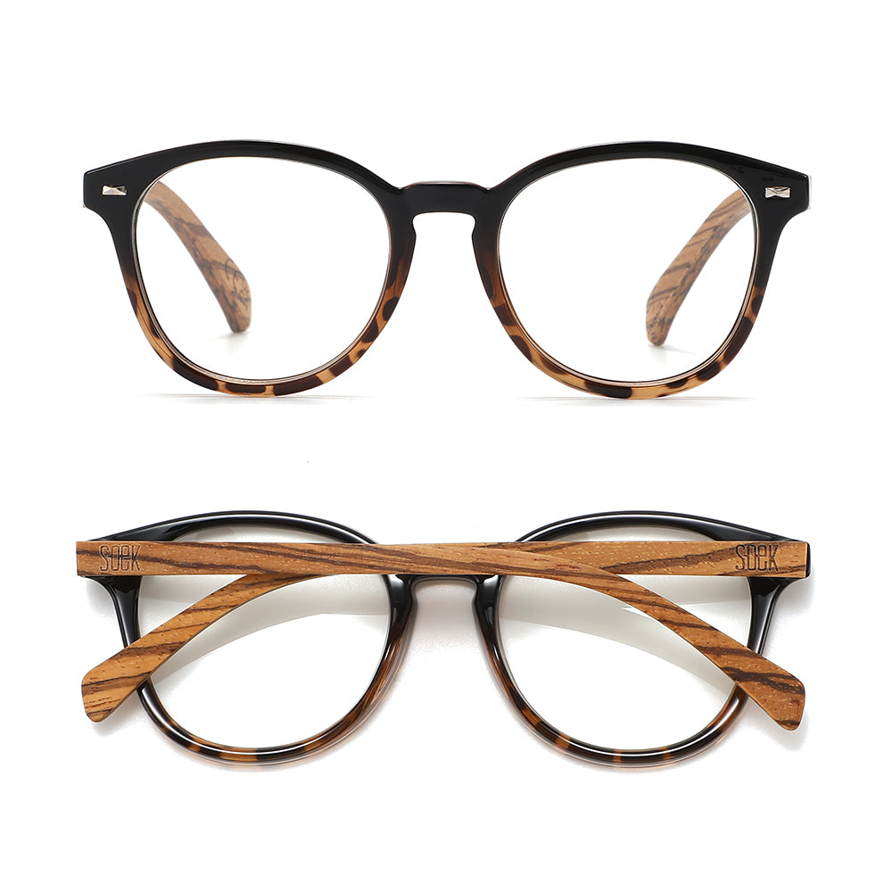 Magnifying Reader l TAINE BLACK TORT - Soek Fashion Eyewear Australia