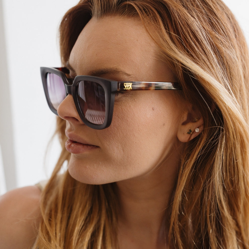 SOLUNA SMOKE l Sunglass Reader l UV 400 Magnifying - Soek Fashion Eyewear Australia