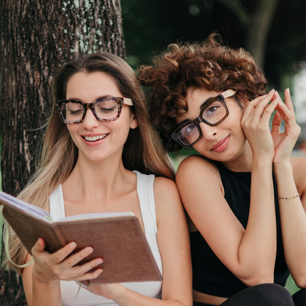 Magnifying Reader l ZAHRA OPAL TORT - Soek Fashion Eyewear Australia