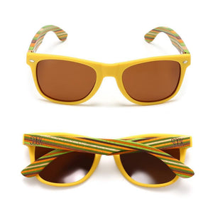 AUSTRALIAN SOEK  Polarized Lens l  Yellow Sustainable Sunnies - Soek Fashion Eyewear Australia