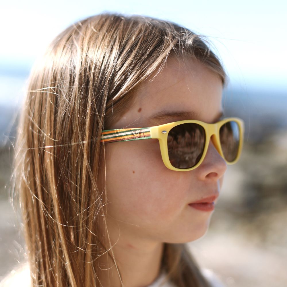 AUSTRALIAN LITTLE SOEK KIDS Wooden Sunnies l Age 7-10 - Soek Fashion Eyewear Australia